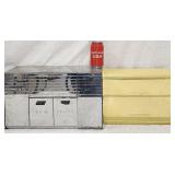 Garner Chrome Canister Cabinet & Foil Dispenser