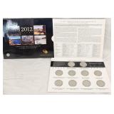 2012 ATB Uncirculated Quarter US Mint Set