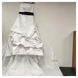 Vintage White Wedding Dress Size 16W