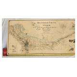 1889 Print Of Multnomah County Oregon 47'X24'