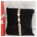 8.5' Men's .925 Sterling Silver Mariner Bracelet