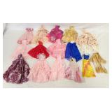 15 Vintage Barbie Dresses Ball Gowns & Coat