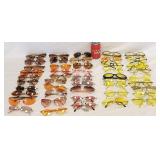 50 Pairs Yellow Lense Shade NOS & Used Sunglasses