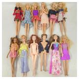 12 2000's-Moderen Barbie Dolls *SEE PHOTOS*