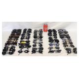 50 Pairs Black Lense Shade NOS & Used Sunglasses