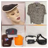 Vintage Puma Fanny Pack Animal Print Shirt Hats