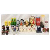 12 Vintage Sets Pairs Salt & Pepper Shakers #1