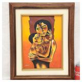 Peruvian Artist J Cosme Quishpe Oil Painting