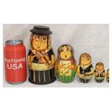 Rare Fiddler On The Roof Matryoshka Nesting Doll
