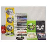 30 XBOX 360 + Kinect Video Games *SEE PHOTOS*