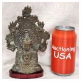 Shakyamuni Buddha Antique Bronze Sculpture Statue