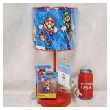 NOS Super Mario Brothers Luigi Toad Table Lamp Toy