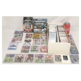 Vintage-Modern Football Cards Signed #'d Fabric