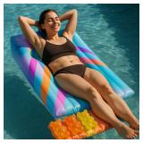 PoolCandy Illuminated Floating Cornhole