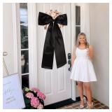 Phoaxul Large Black Bow Birthday Decor