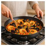 GreenPan Carbon Steel Paella Pan: 15in