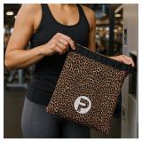 Pomchies Stretchy Gym Bag: 14x15, Leopard