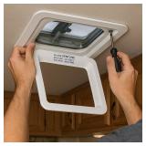 Ventline Vent: Polar White, 2-1/8'