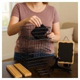 Black Wire Storage Baskets Lot