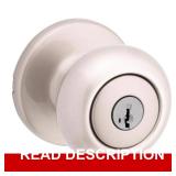 Kwikset SmartKey Entry Lock: Satin Nickel