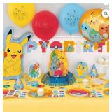 Pokémon Birthday Party Decor Lot