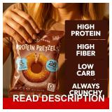 CRISP POWER Protein Pretzels: Cinnamon
