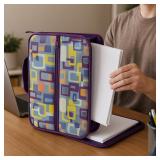 Tech Gear Square Deal Filer Binder: Purple