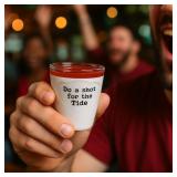 47th & Main Football Double Shot Glass: 12pcs