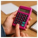 Lot of 5 Digital Pocket Calculators
