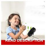 SLENPET USB Desk Fan: 6', 4-Speed
