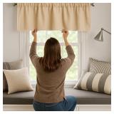 ACHIM Kendal Curtain Valance: 58' Width
