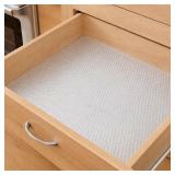 Hersvin 22x20' Kitchen Shelf Liner: Clear Dot