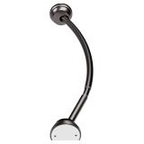 Zenna Home No Drill Curved Shower Rod: Bronze