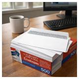 TopFlight #10 Security 24lb 500ct: Envelopes