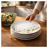 Floral Salad Plates
