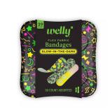 Lot of 2 Welly Glow-In-The-Dark Bandages