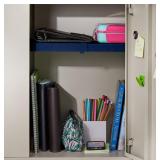Lot of 2! LockerMate Adjust-A-Shelf: Blue