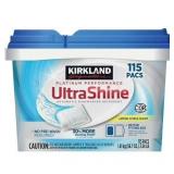 KirklandSignature Dishwasher Pacs 115ct