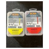 Bora Pocket Hole Screws 1-1/4'&1-1/2' 100ct