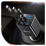 DreamBee 108W 6in1 Retractable Car Charger