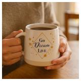 Faithworks Heartfelt Stoneware Mug: Dream