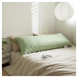 WellBeing Cooling Body Pillow: Green, 20x54'