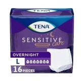 Tena Overnight Incontinence Underwear: Lg, 16ct