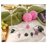 NPW Pickleball Wine Charms