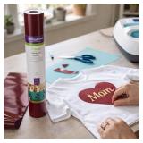 Lot of 2! Cricut 12x24' Everyday Iron-On: Wine