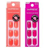 Lot of Impress No Glue Nails: 2 Styles