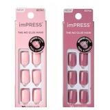 Lot of Impress No Glue Color Nails