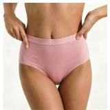 6pk Women's Plus Size Cotton Panties Large