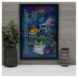 Batwheels Lenticular Wood Wall Decor 19'x13'
