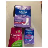 Lot of Always Liners & Carefree Liners